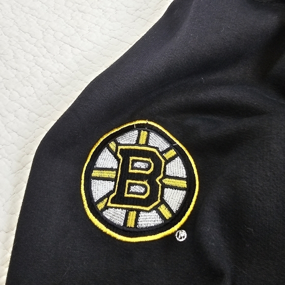 NHL Boston Bruins Majestic Zip-Up Hoodie Size 3X - Picture 5 of 6